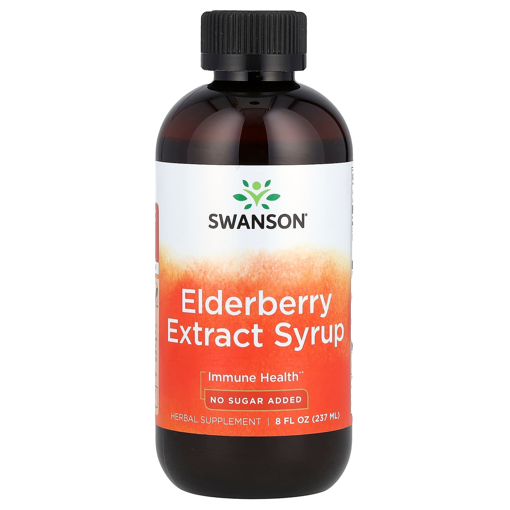 Swanson Vitamins, Сироп с экстрактом бузины, 237 мл (8 жидк. унц.)