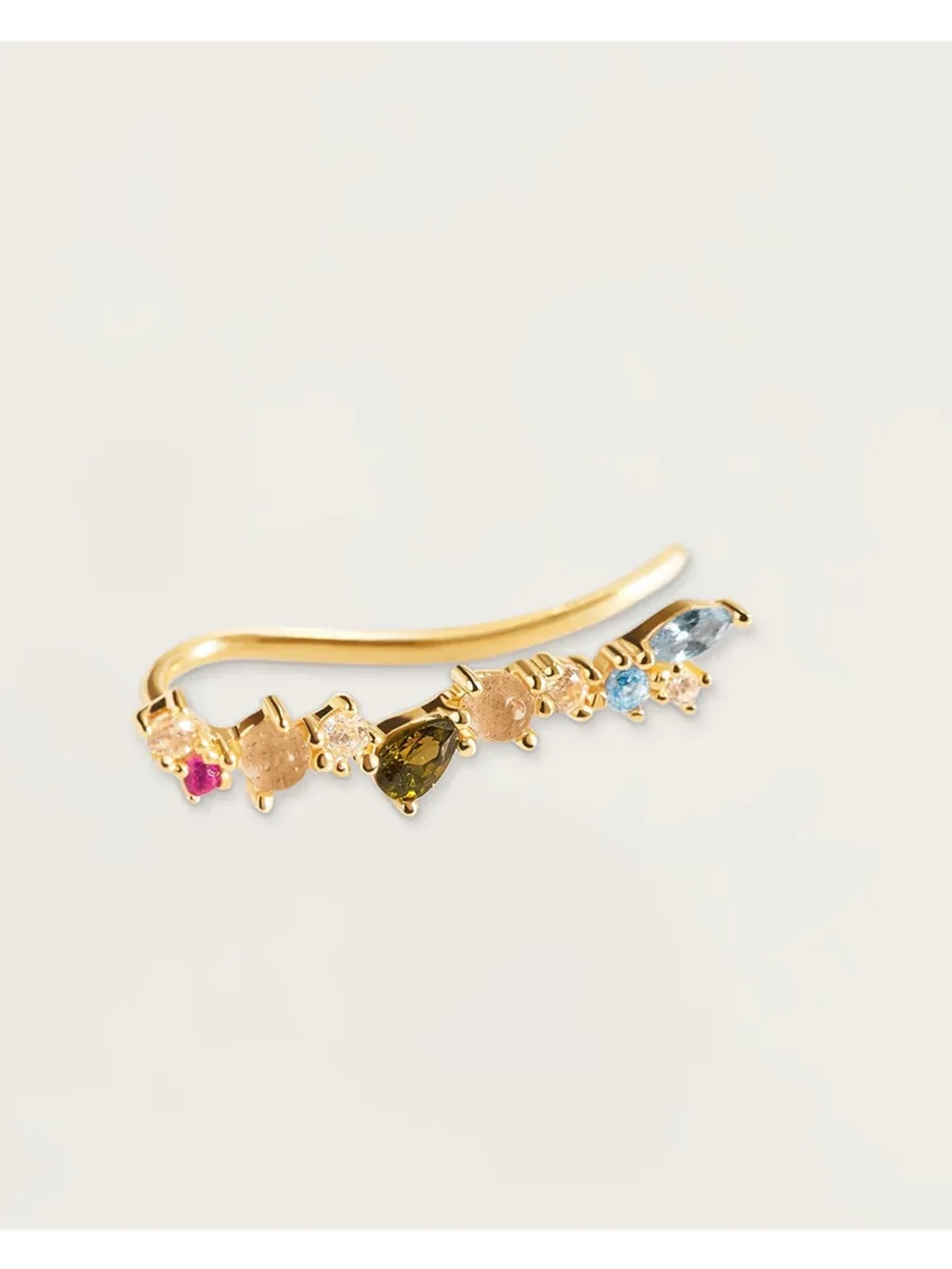 Серьги Euphoria серебро 925 пробы покрытое золотом