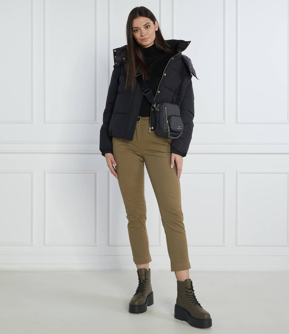 штаны camilla Pinko - оливковый(1J112G A09R)