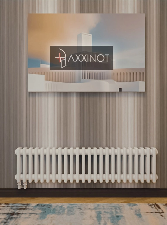 Axxinot Sentir 3020 - трехтрубный трубчатый радиатор высотой 200 мм, нижнее подключение
