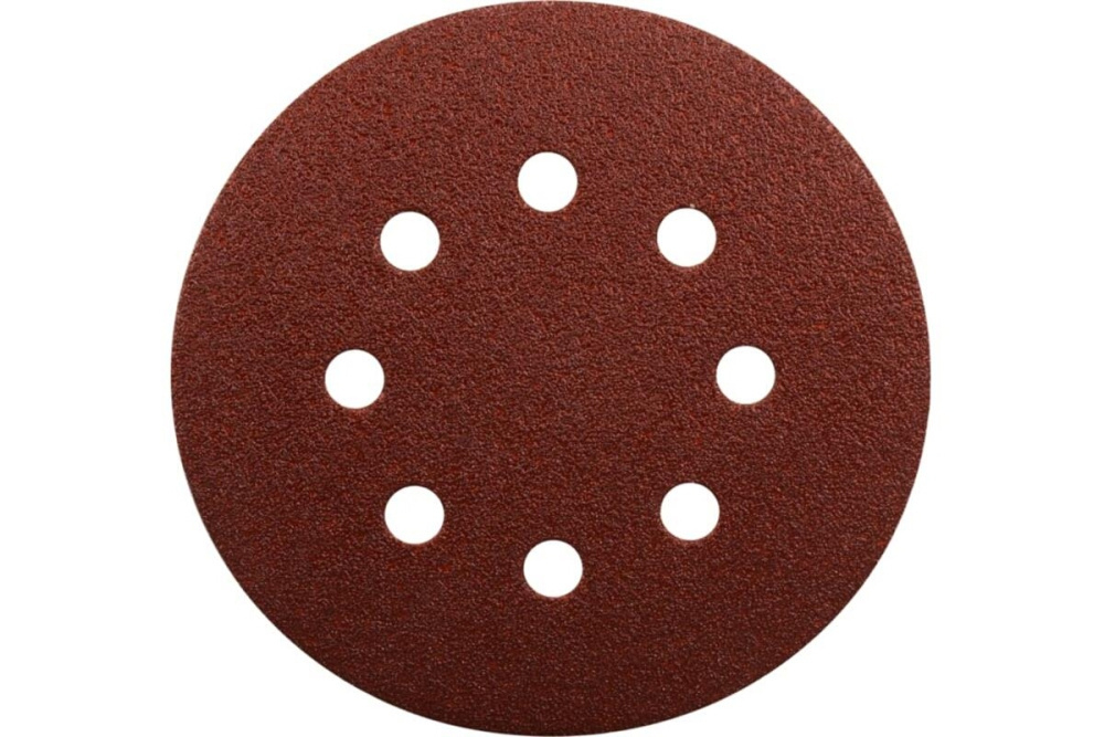 Диск шлифовальный 8 отв.коричневый D150 мм, A60, 10 шт. Makita D-54592
