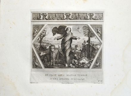Библия Рафаэля Санти. Гравюры. 1790