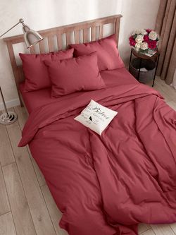 Пододеяльник Полисатин Simple House "Малина" евро на молнии 200x215 см