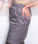 Фартук повара серый "Трим"