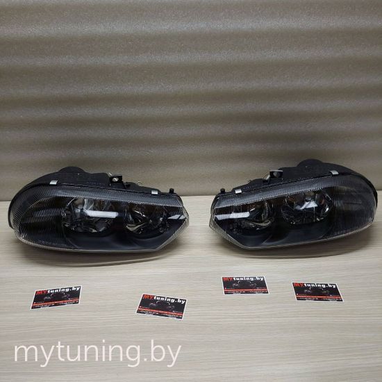 Передние фары BLACK для Alfa Romeo 156