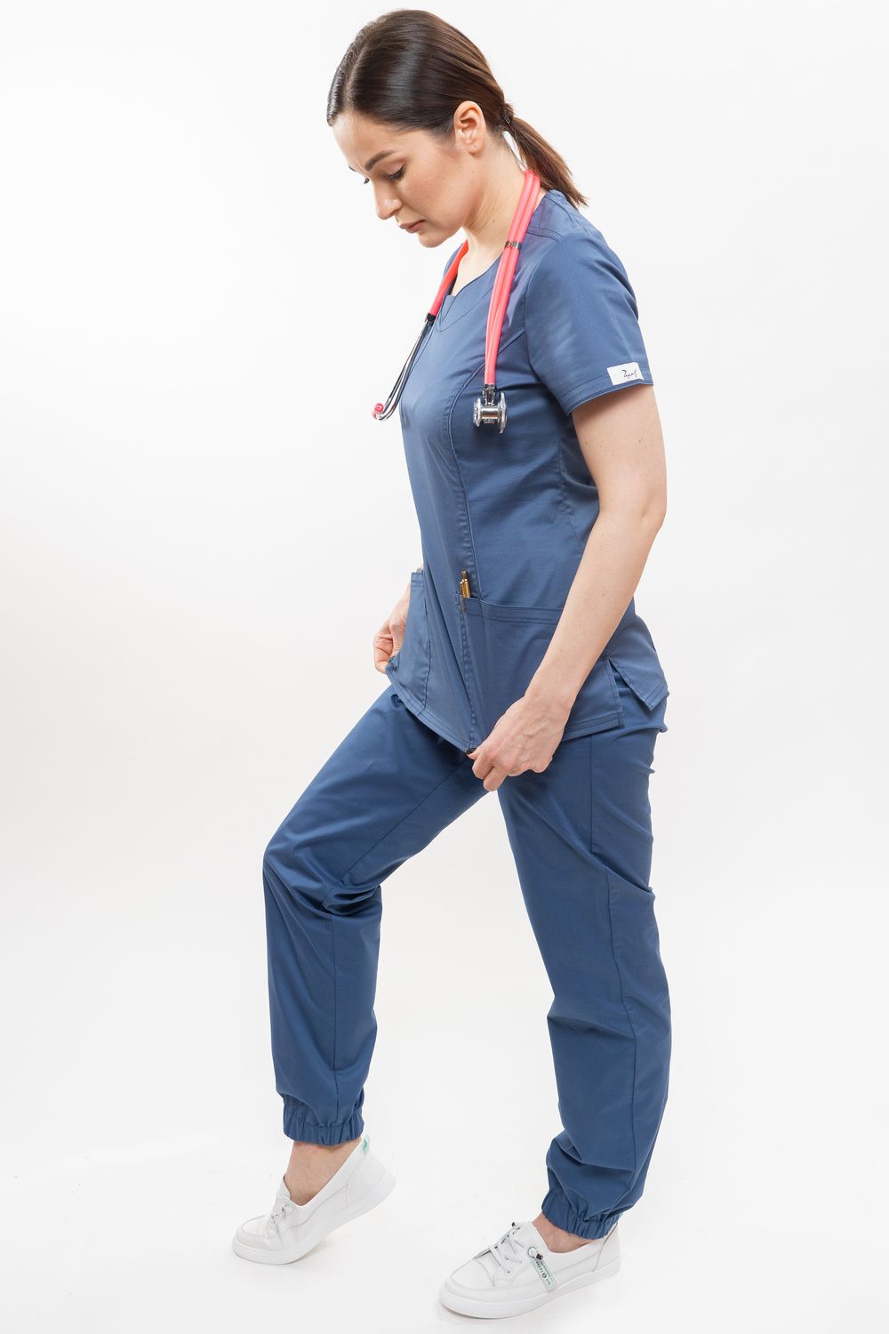 Медицинский топ Доктор Чехов арт. 5140 Navy