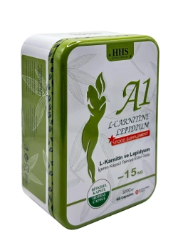 A1 L-CARNITINE LEPIDIUM капсулы для похудения Турецкий жиросжигатель