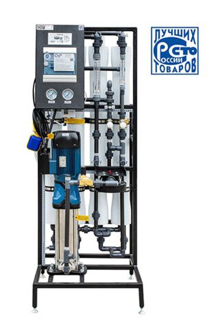 AWT RO-750 (3 мембраны VONTRON ULP21-4040) - установка обратного осмоса с насосом (0,75 м3/ч), (товар с купоном)