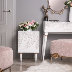 Тумба прикроватная Тропик Классика Айс Голд правая