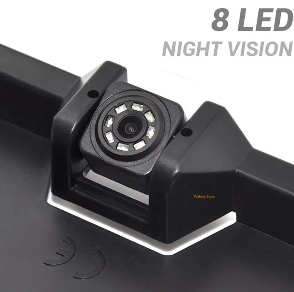 Авто камера заднего вида XPX-808 в рамке+парктроник