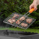 Решетка гриль 270 х 240 мм, хромированная Camping Palisad 69555