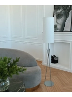 Торшер напольный с абажуром в гостиную современный