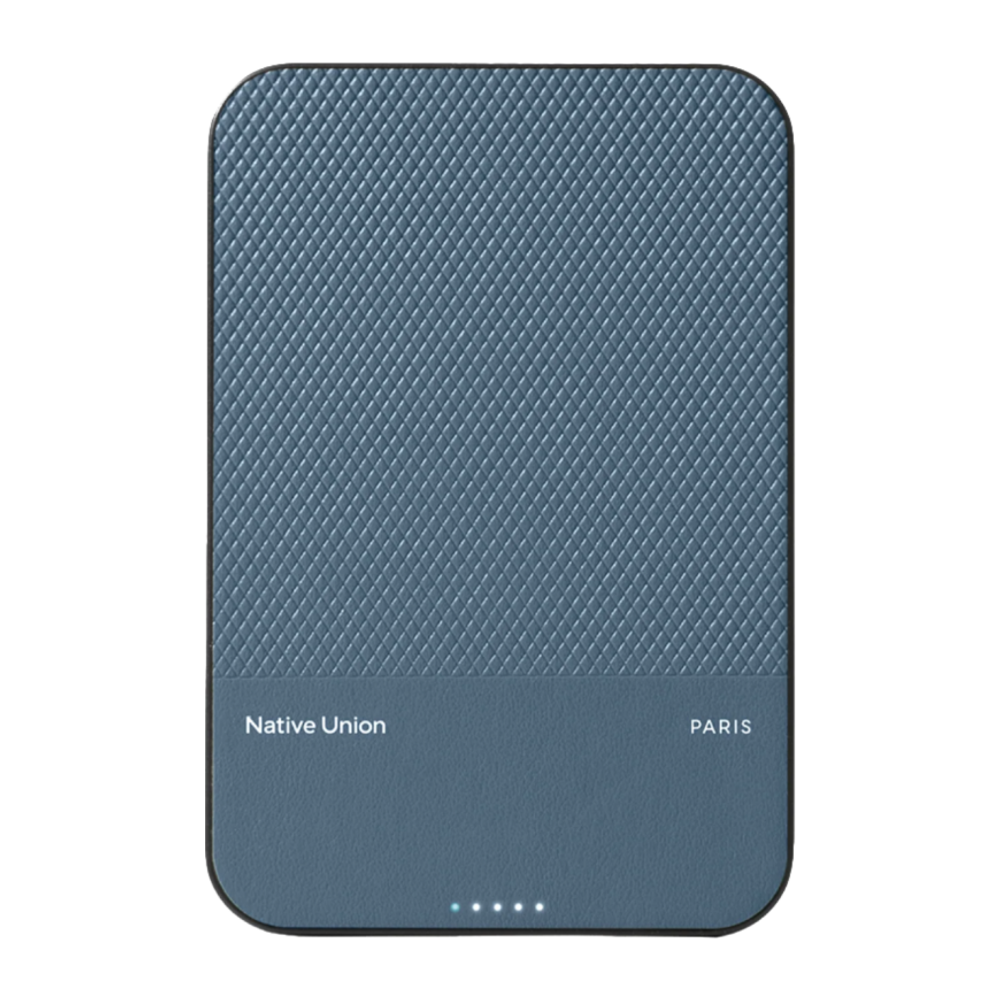 Внешний аккумулятор MagSafe Native Union (Re)Classic Power Bank (Qi2) (5000 мА·ч) Беспроводная зарядка: Qi 15 Вт. Проводная зарядка: USB-C. Сертификация Qi2. Есть LED-индикация и поддержка PD. Энергоёмкость — 19,25 Вт·ч. Максимальная выходная мощность — 2