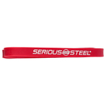 Serious Steel Fitness, Ремешок для сопротивления, 32 дюйма, красный цвет # 2, 1 шт.