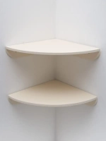 Комплект угловых полок. 2 штуки 25*25 см