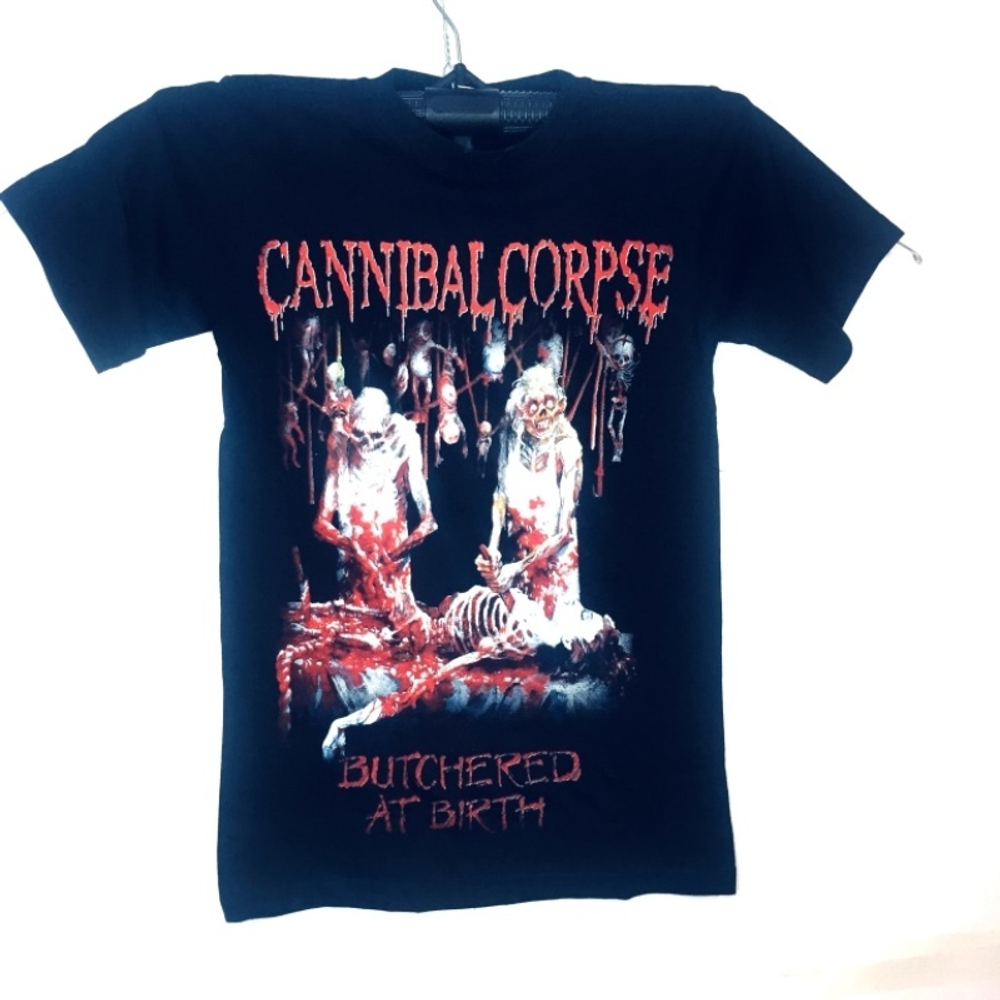 Футболка Cannibal corpse Butchered at birth (XS)