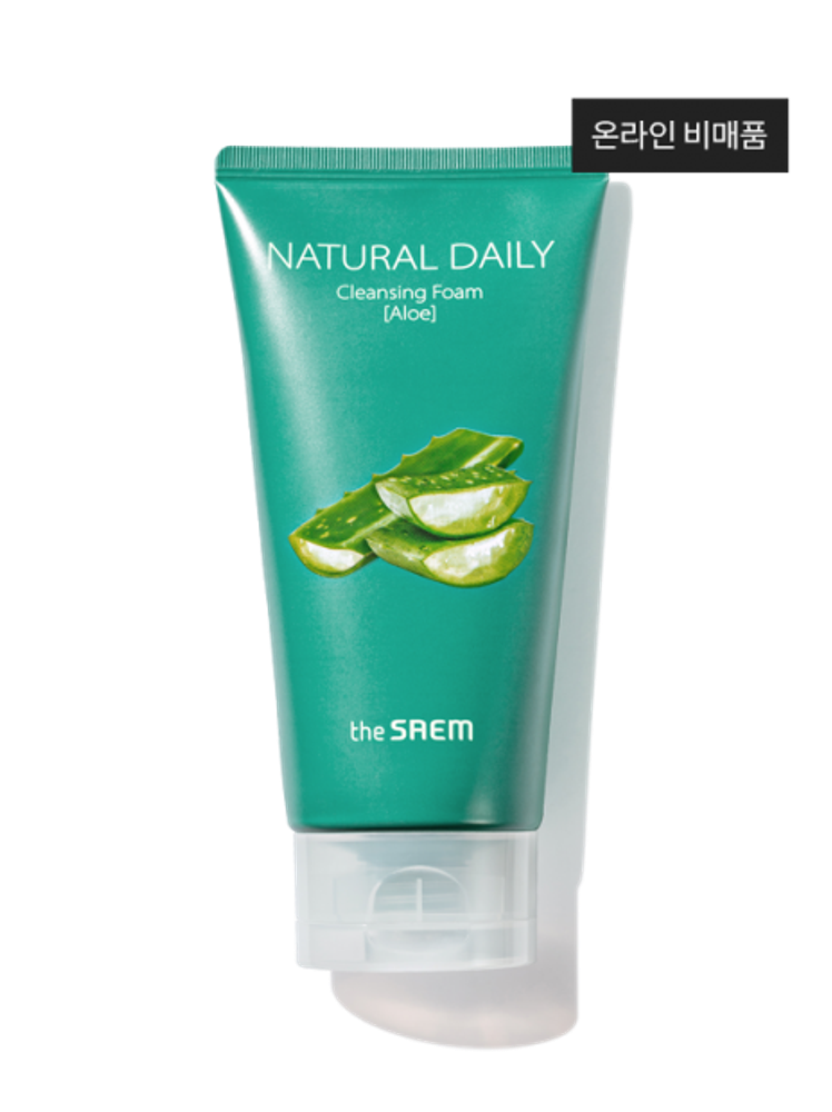 Natural Daily Cleansing Foam Aloe