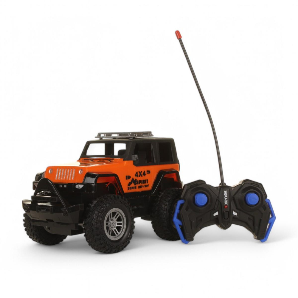 Джип на РУ, коробка , цв. оранжевый YF668-Y28A