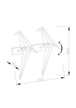 Бра светодиодное Moderli V3076-2WL origami Birds 2*LED*6W