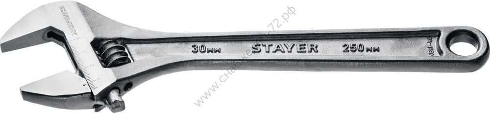 STAYER MAX-Force, 250 / 30 мм, Разводной ключ (2725-25)