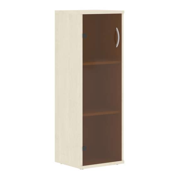 Шкаф колонка со стеклянной дверью СУ-2.4 Клен