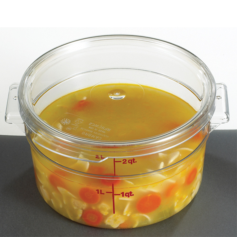 Крышка К Круглому Контейнеру На 1,0Л (Rfscw1), П/К