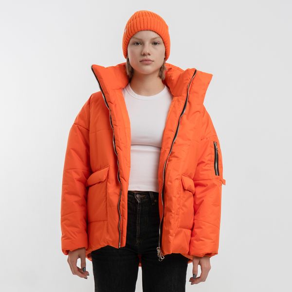 Шапка "Basic Logo" Оранжевая - фото 2