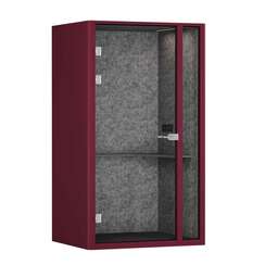 SoundCube RV UNO+ з/с-глухая SDC-1.2-WA Бордовый/Морская галька/Антрацит/Прозрачный/Серый 1300*1070*2278