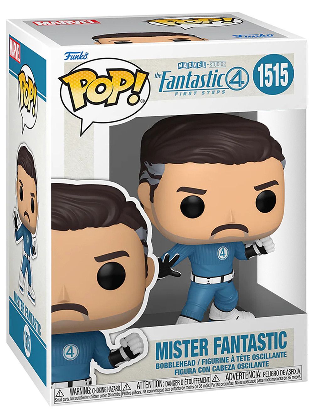 Фигурка Funko POP! Bobble Marvel Fantastic Four FF Mister Fantastic (1515) 83584