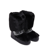 Утепленное угги Love Moschino - черный(JA24222G0HJW0)