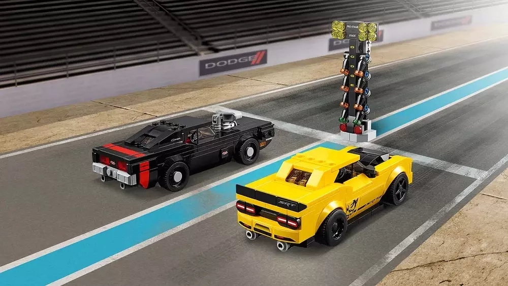 Lego speed champions dodge challenger top