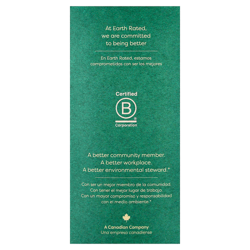 Earth Rated, пакеты для уборки за собаками, без запаха, 120 пакетов, 8 запасных рулонов