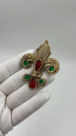 Брошь Fleur-de-Lys
