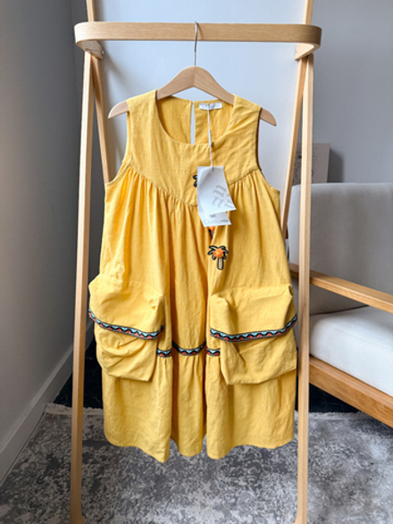 Новое хлопковое платье Choupette, 134