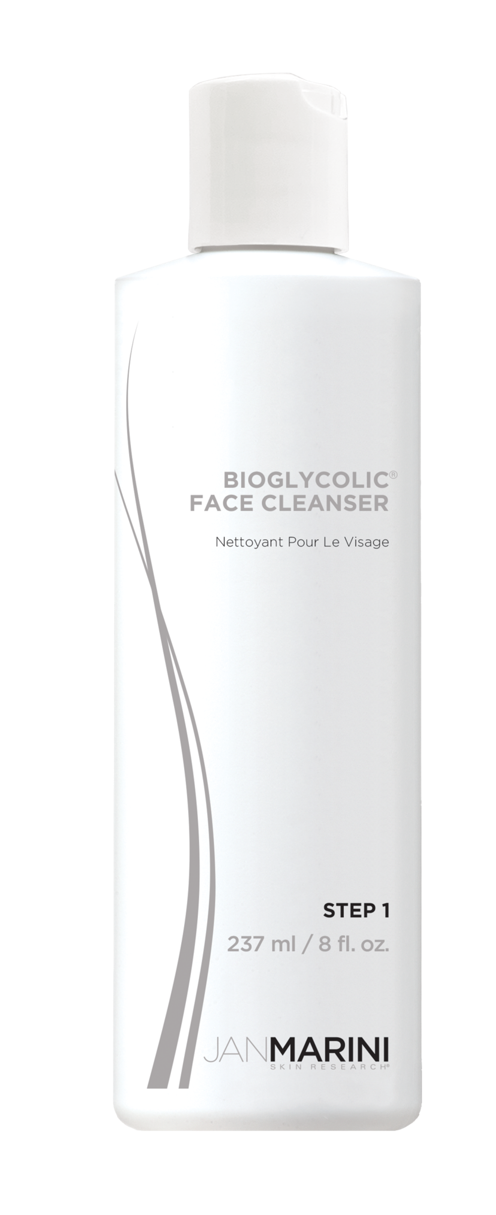 JAN MARINI BIOGLYCOLIC FACE CLEANSER Очищающая эмульсия на основе гликолевой кислоты для выравнивания тона и рельефа кожи