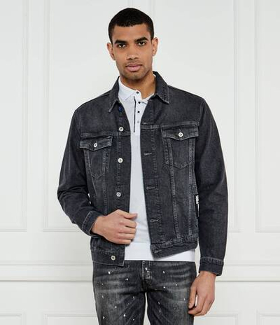 Джинсовая куртка Karl Lagerfeld Jeans - графитовый(A1M14018)