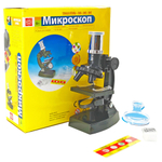 Микроскоп игрушечный EDU-TOYS 100x, 200x, 300x