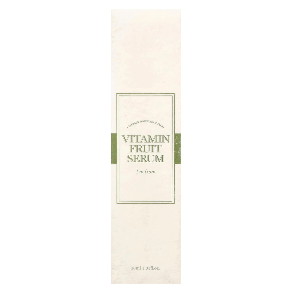 I'm From, Фруктовая сыворотка с витаминами, 30 мл (1,01 жидк. унц.)
