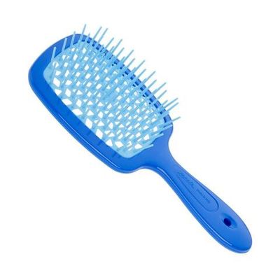 Расческа для волос  Сине-Голубая JANEKE SUPERBRUSH The Original - Dark Blue/Blue