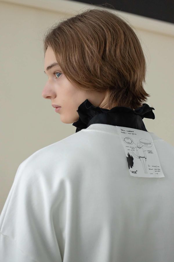 Толстовка No Print Молочная - фото 5