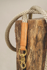 Поводок "Пони-узелкони" с рыжими вставками