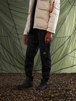 Alpha Industries Cotton Jogger (черные - black)