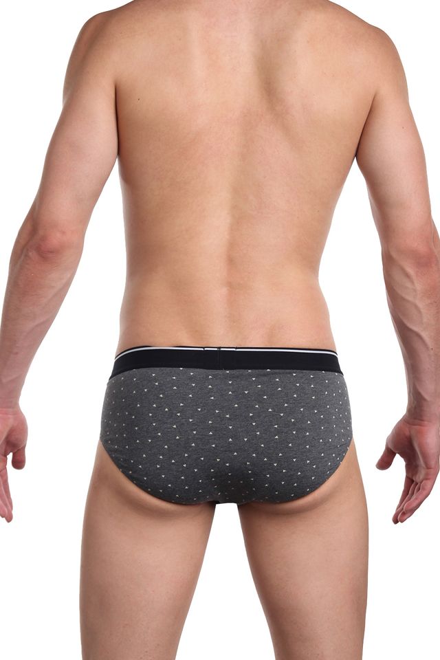 Серые мужские слипы Alvaro