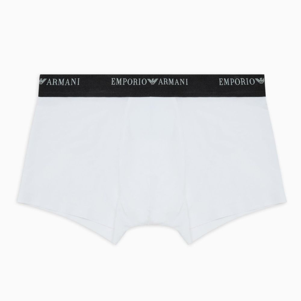 Мужские трусы хипсы белые Emporio Armani 111847_4F511 00010