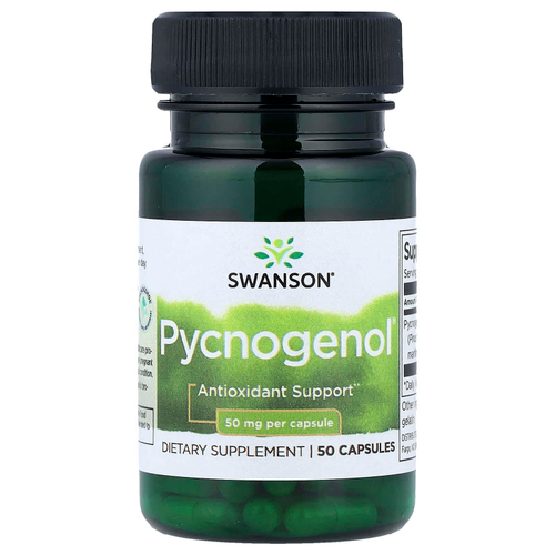 Swanson, Pycnogenol®, 50 мг, 50 капсул