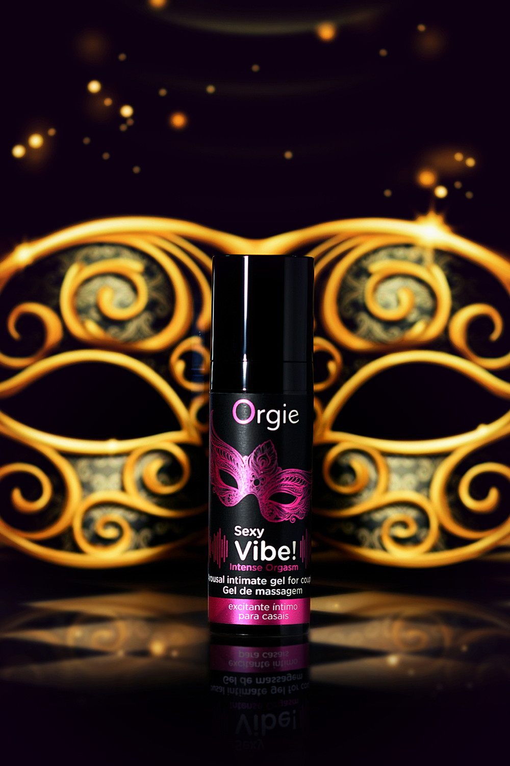 Гель Orgie Sexy Vibe Intense Orgasm с покалывающим, разогревающим и охлаждающим эффектом, 15 мл