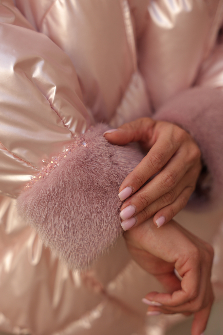 Куртка стеганная на кнопках