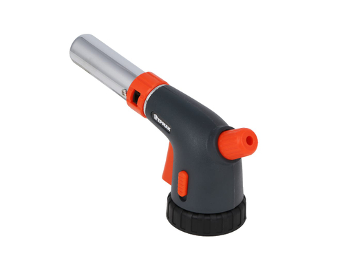 Горелка газовая с пьезоподжигом ЕРМАК керамический изолятор 16*7*5см (80шт/кор)