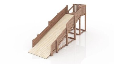 Зимняя горка "Метелица"