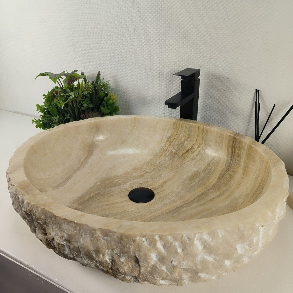 Раковина из оникса Erozy White EO-64294 63*52*16 0215